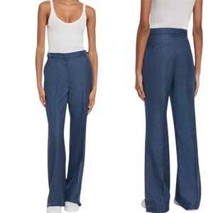 Gabriela Hearst Vesta Linen wide leg Pants 40